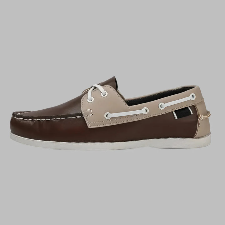 Stivali vintage retrò con lacci da uomo
