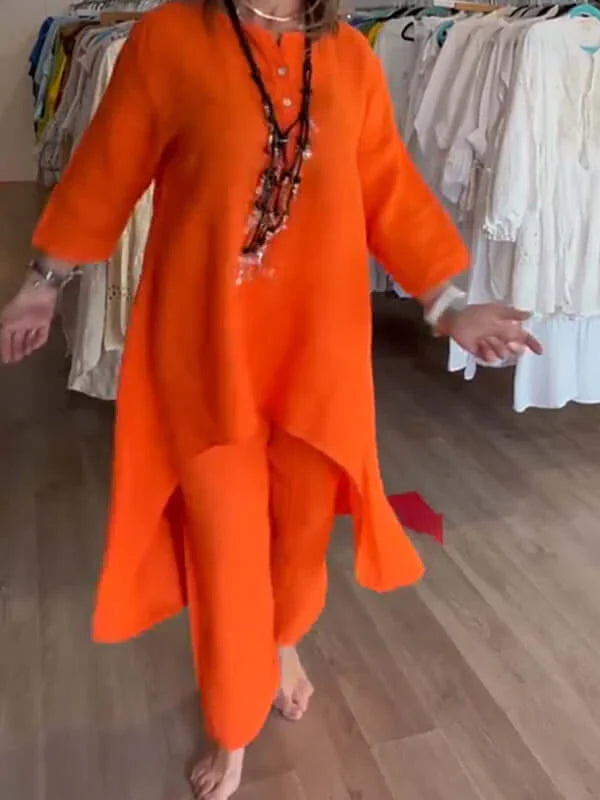 Abito in lino da donna