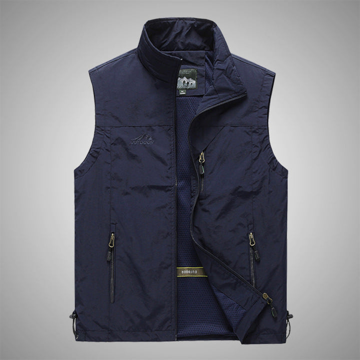 Gilet casual da uomo per attività all'aperto