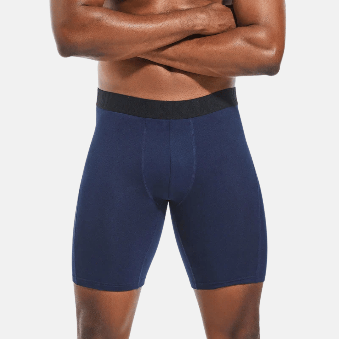 Boxer lunghi elasticizzati da uomo