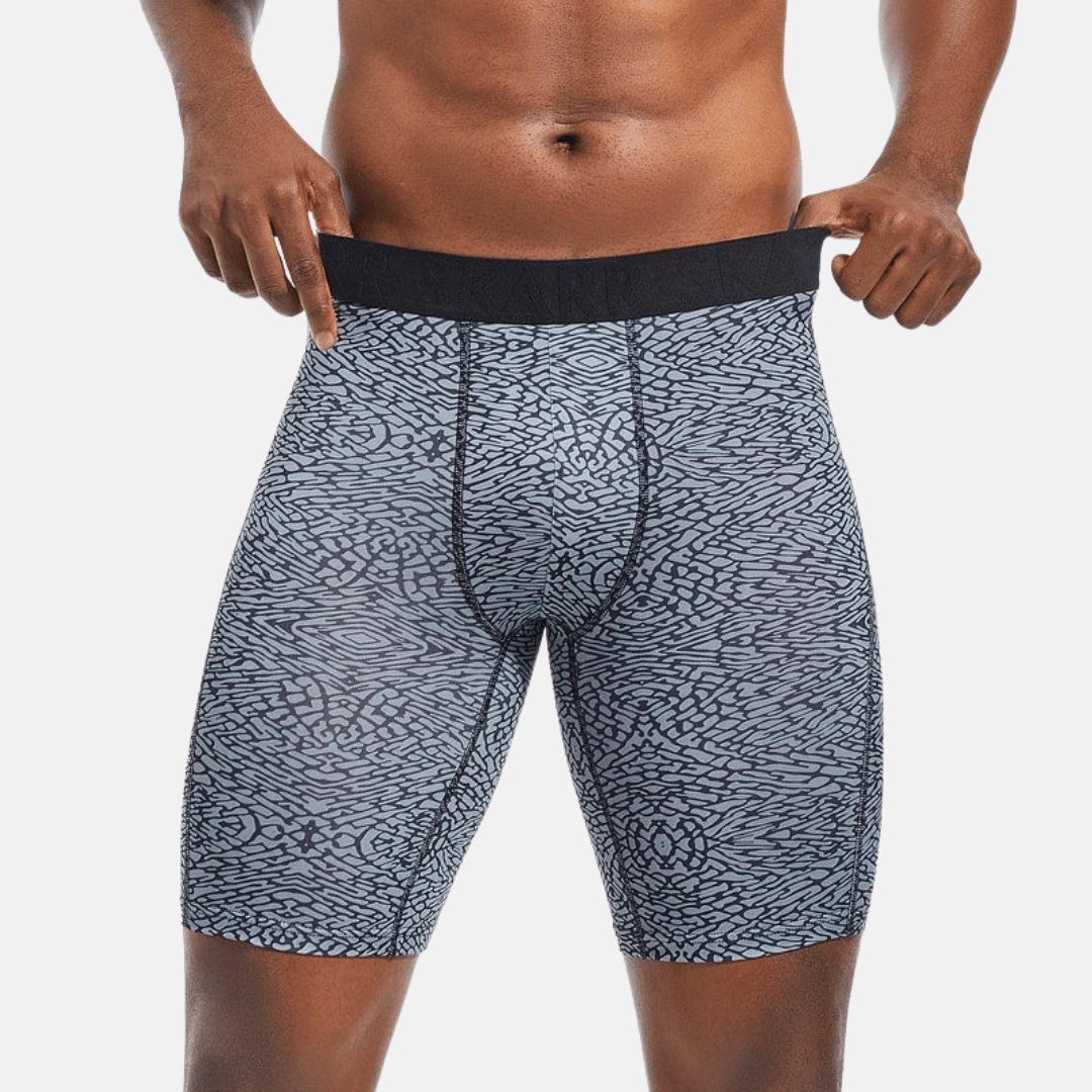 Boxer lunghi elasticizzati da uomo