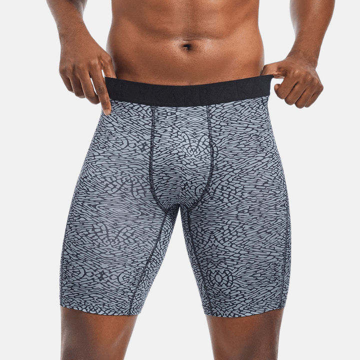 Boxer lunghi elasticizzati da uomo