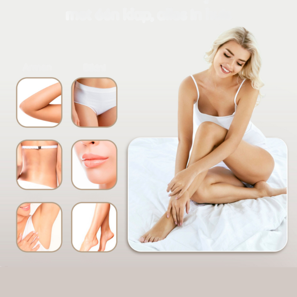 SmoothShave - Rasoio da donna 3 in 1