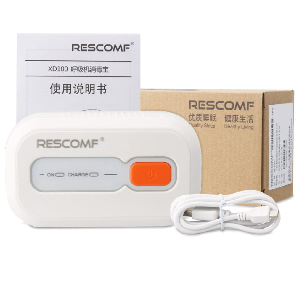Pulitore e disinfettante portatile per CPAP