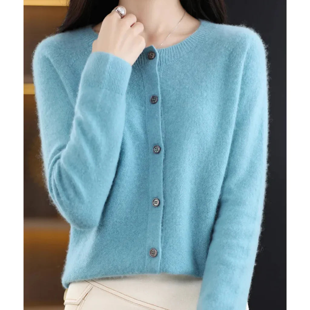 Elara - Cardigan in Lana per Donna