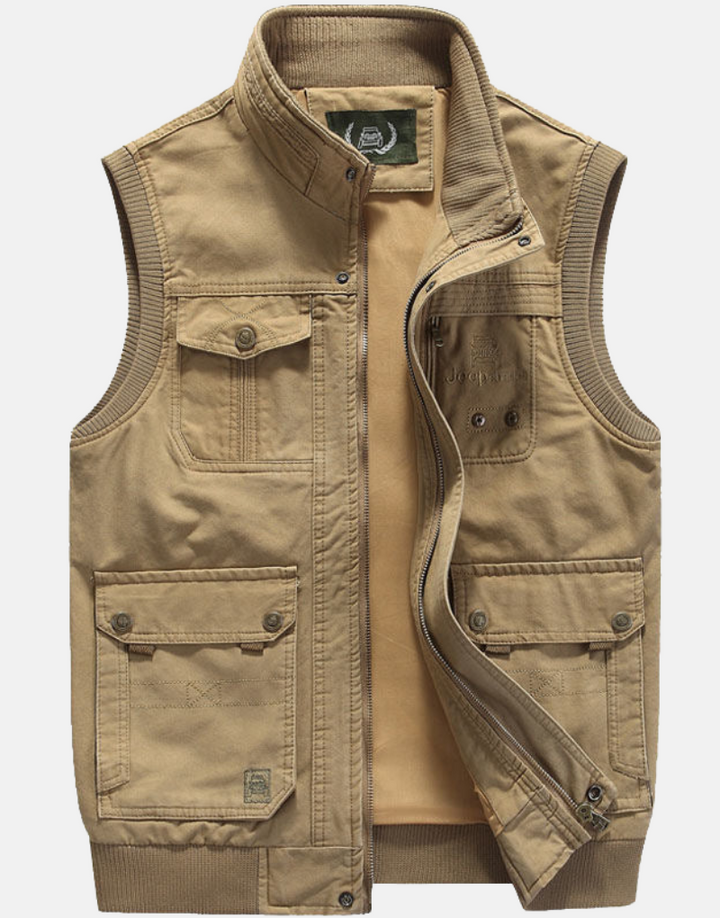 Gilet multitasche da uomo