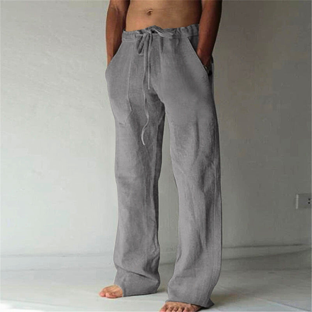 Comodo abbigliamento casual a vita alta con coulisse