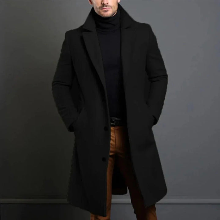 Cappotto in misto lana da uomo: eleganza moderna per le stagioni fredde