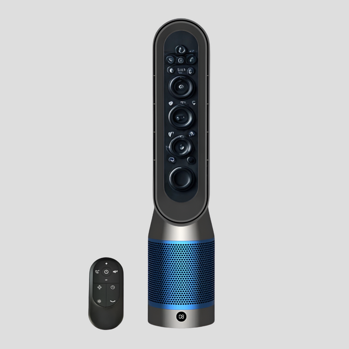 Riscaldatore, raffrescatore d'aria e purificatore d'aria UV 4 in 1
