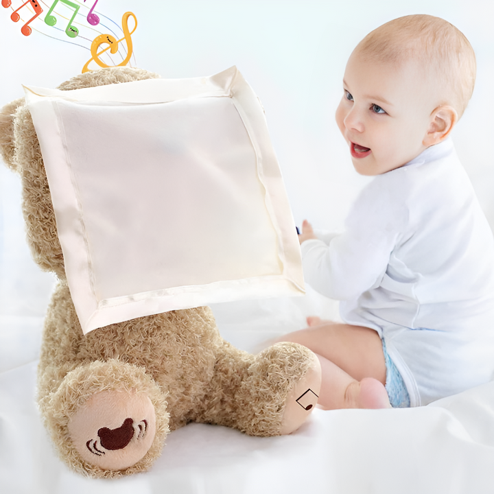 Peek-A-Boo-Teddy - Peluche Interdraft