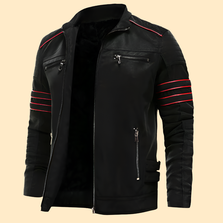Giacca in Pelle di Lusso da Uomo