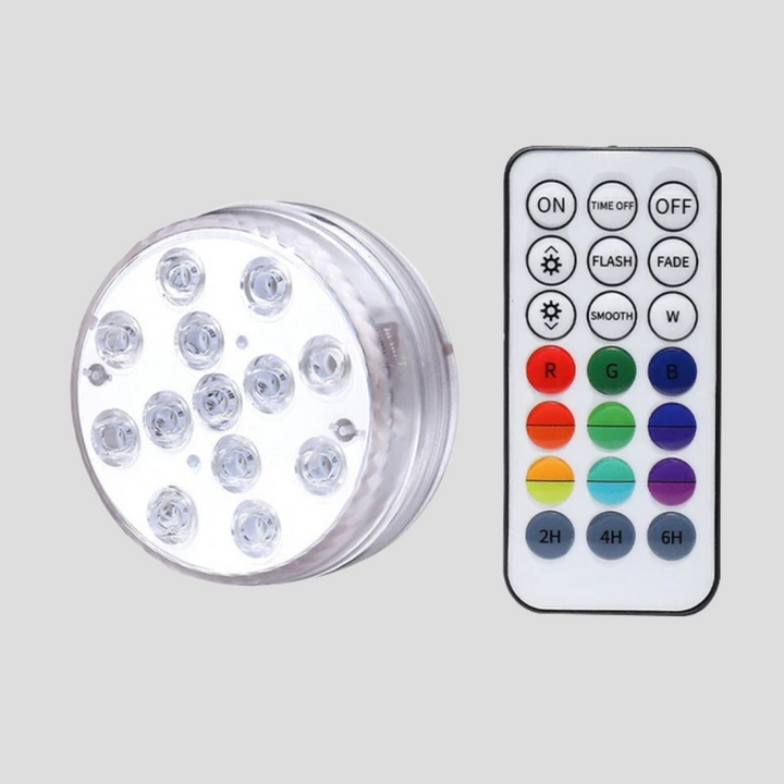 Luce LED colorata per piscina sommergibile con telecomando RF