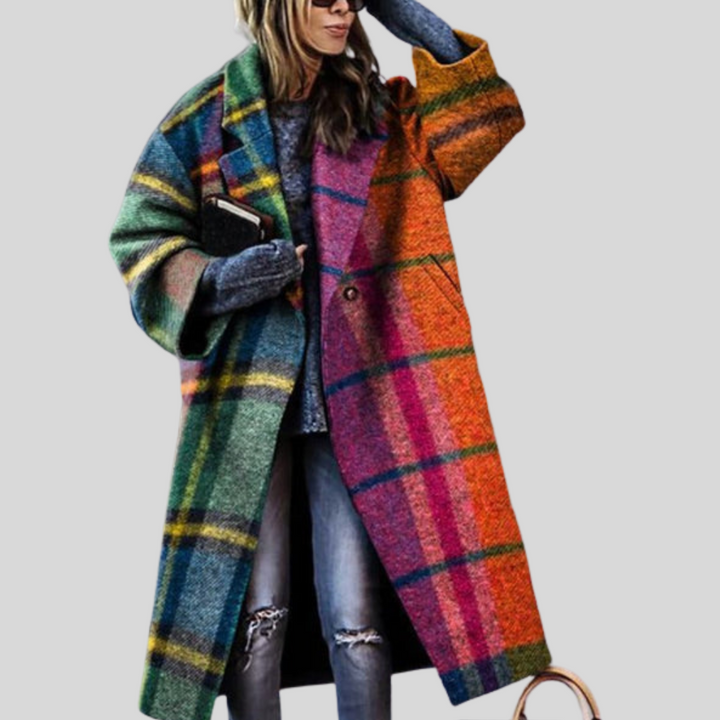 Cappotto invernale lungo da donna