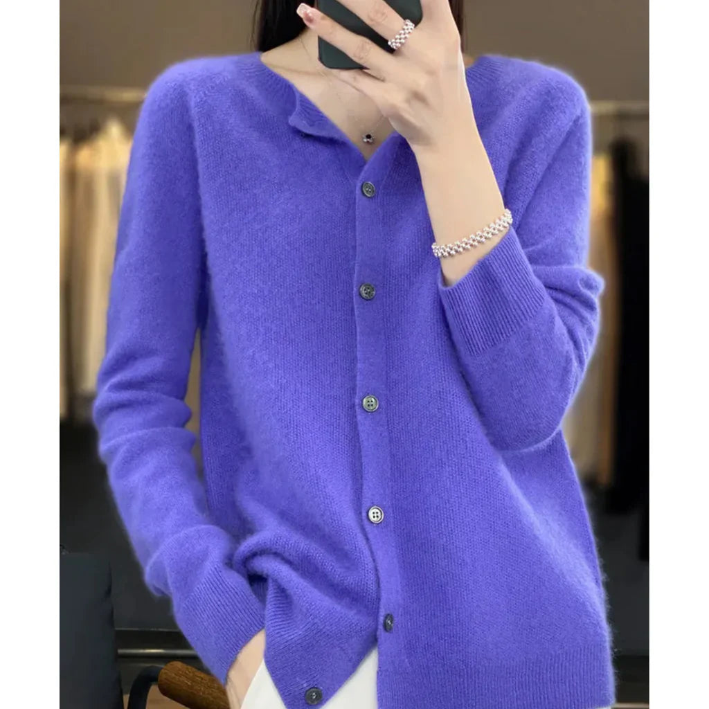 Elara - Cardigan in Lana per Donna