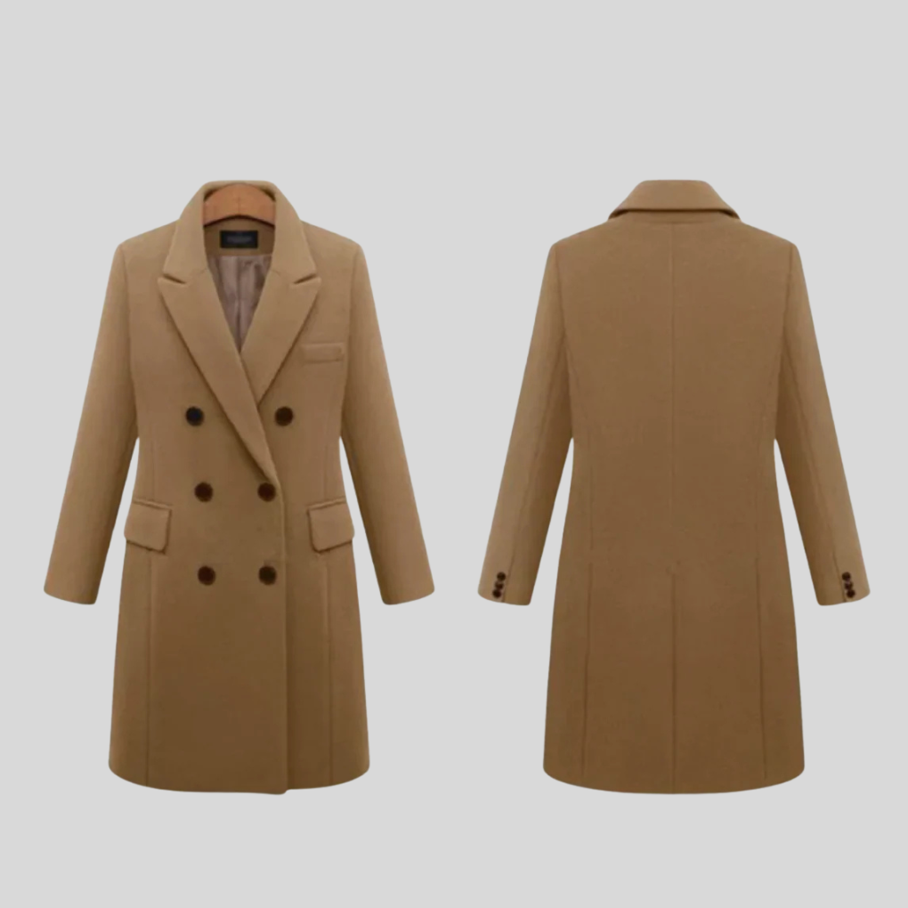 Cappotto invernale lungo da donna