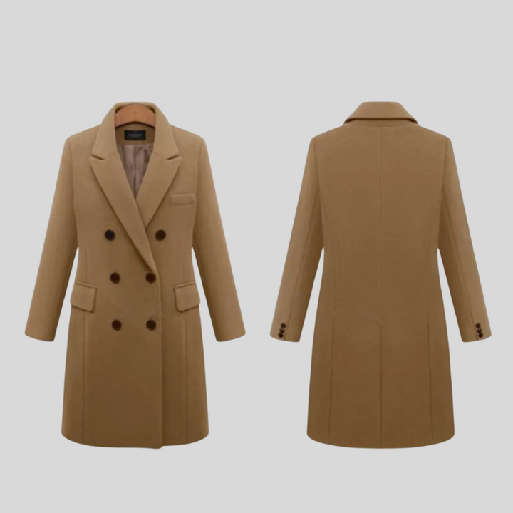 Cappotto invernale lungo da donna