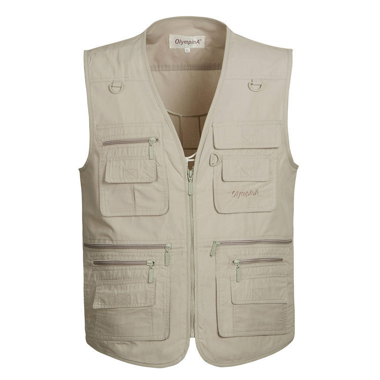 Gilet da trekking multifunzionale per uomo