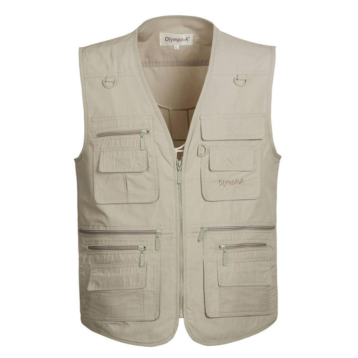 Gilet da trekking multifunzionale per uomo