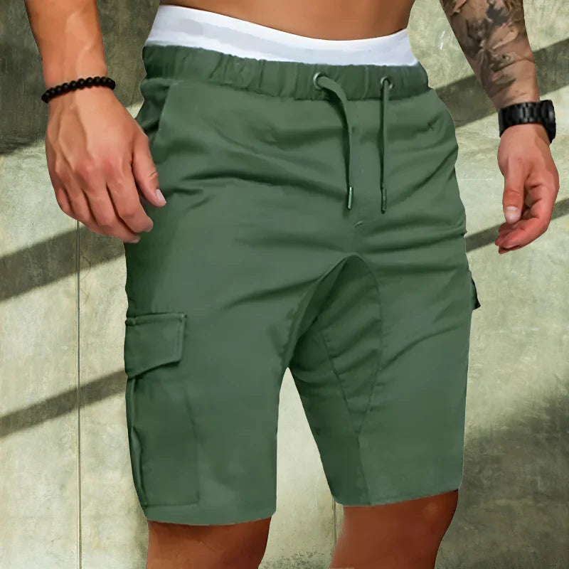 Pantaloncini cargo da uomo alla moda