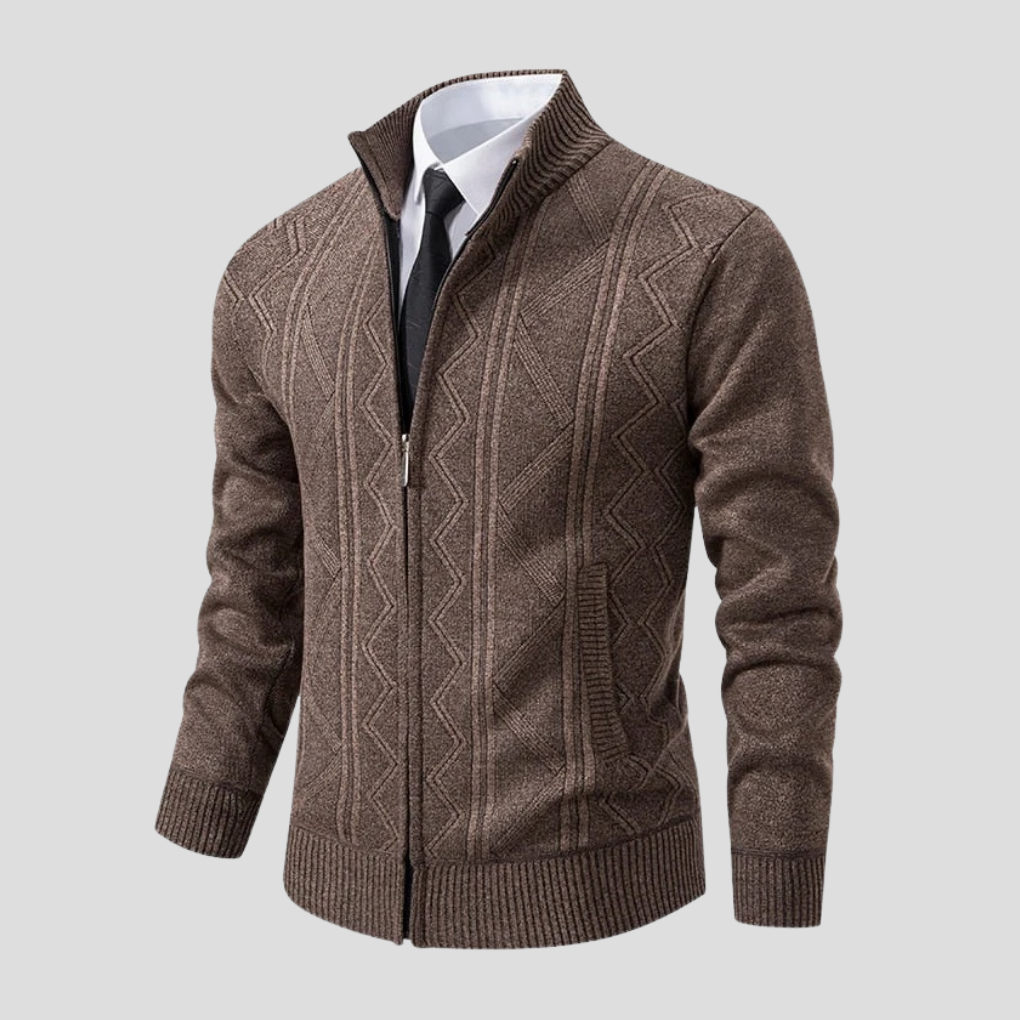 Cardigan in maglia da uomo