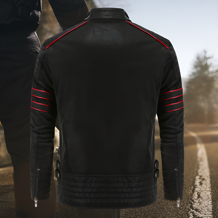Giacca in Pelle di Lusso da Uomo