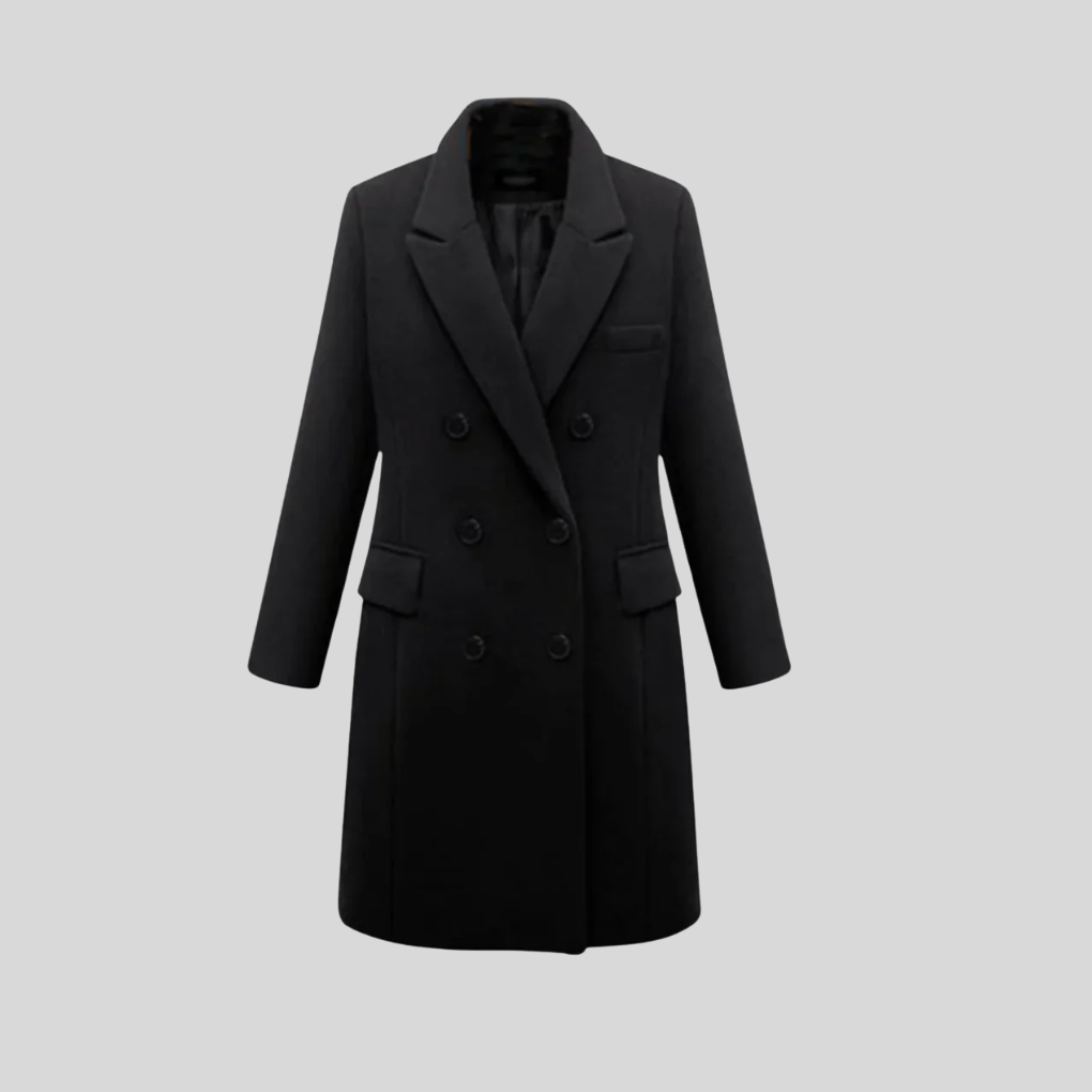 Cappotto invernale lungo da donna