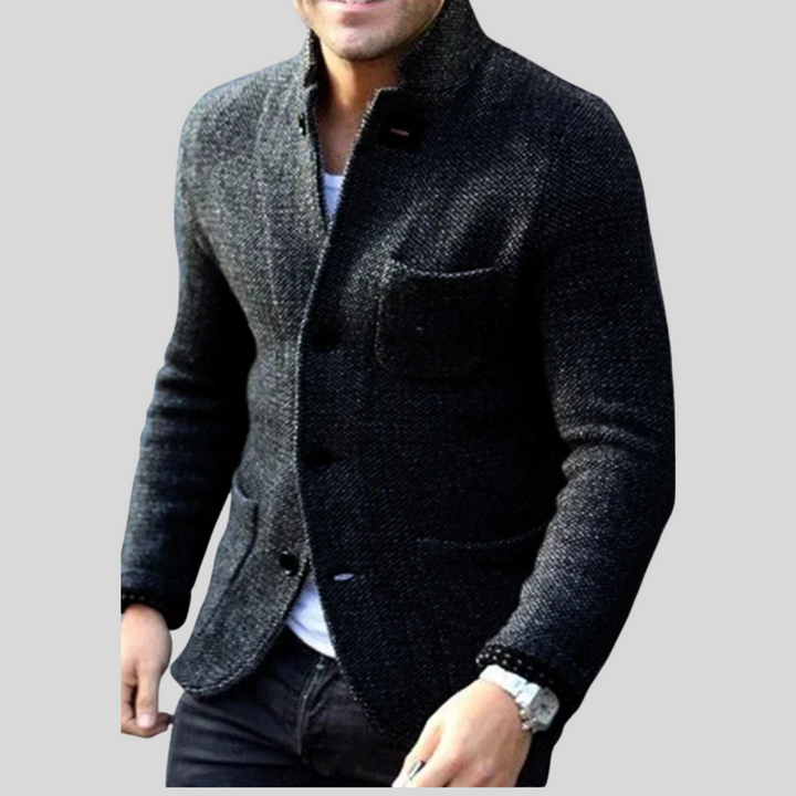 Blazer da uomo con bottoni abbassati