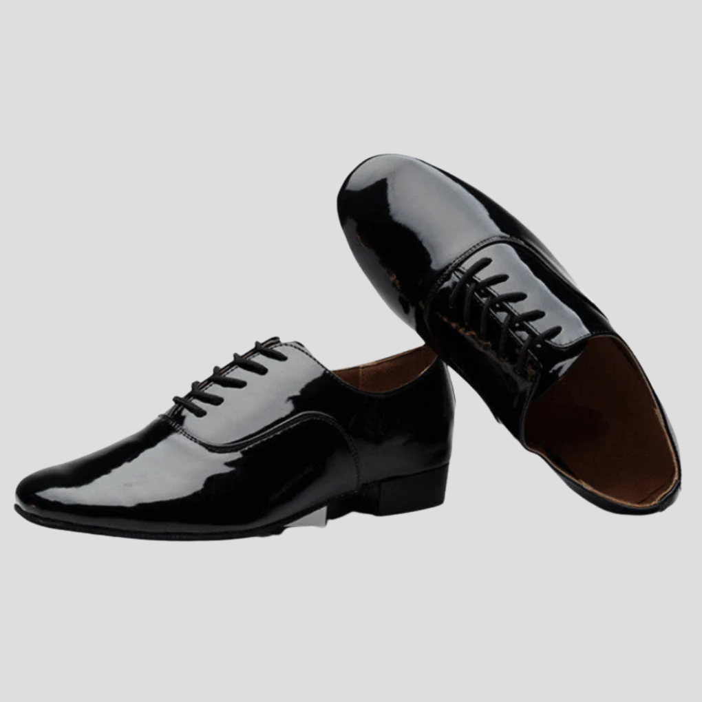 Scarpe da ballo in pelle scamosciata da uomo