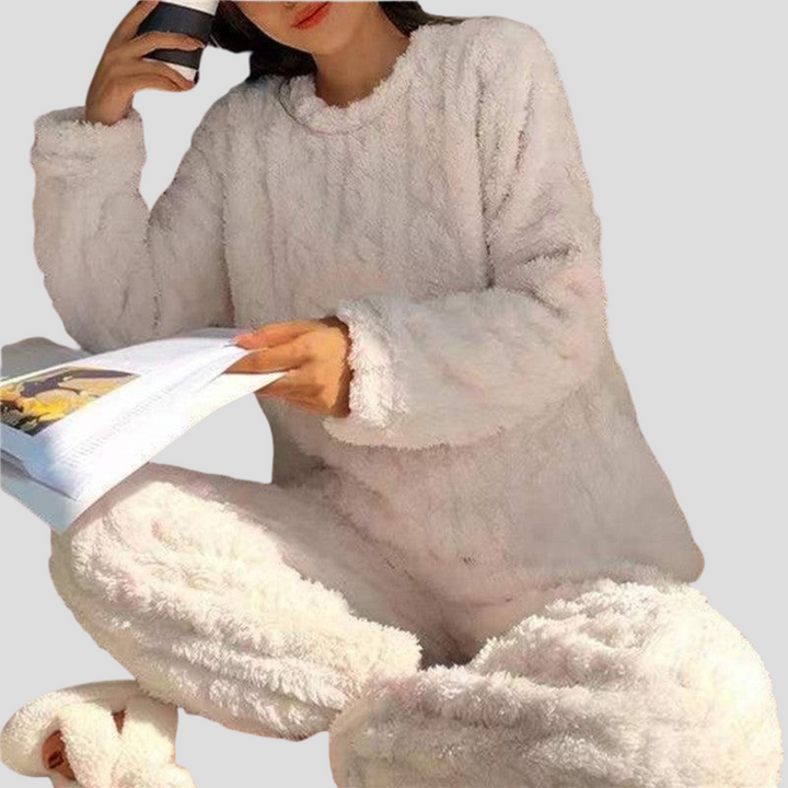 Pigiama in pile da donna
