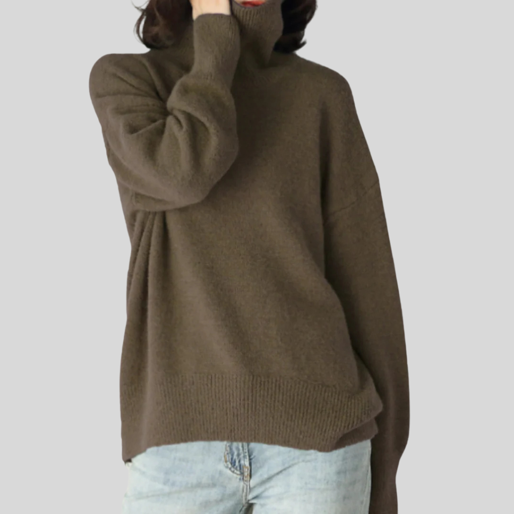 Maglione dolcevita moderno da donna