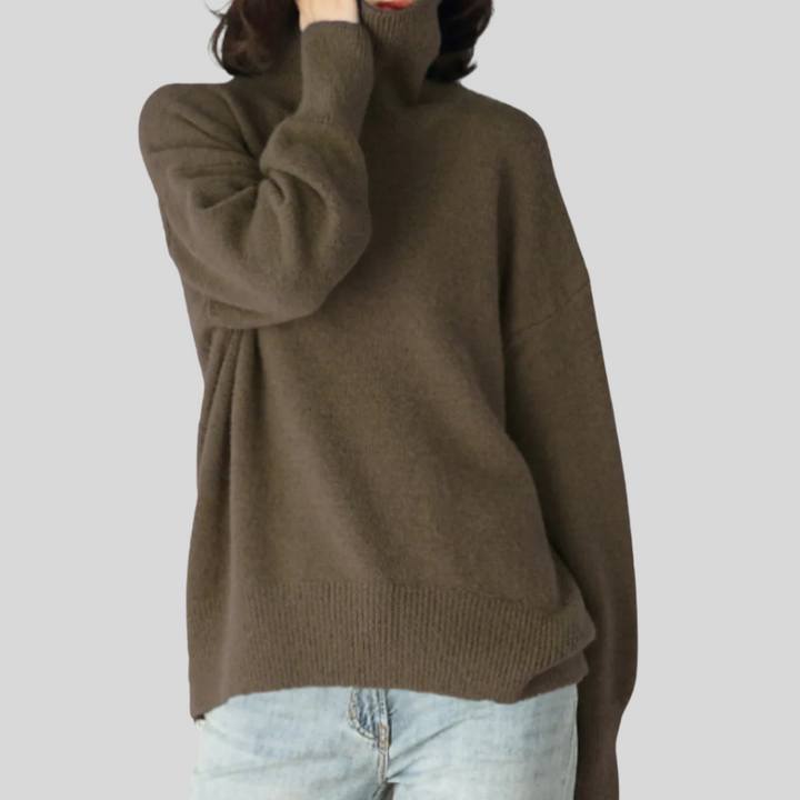 Maglione dolcevita moderno da donna