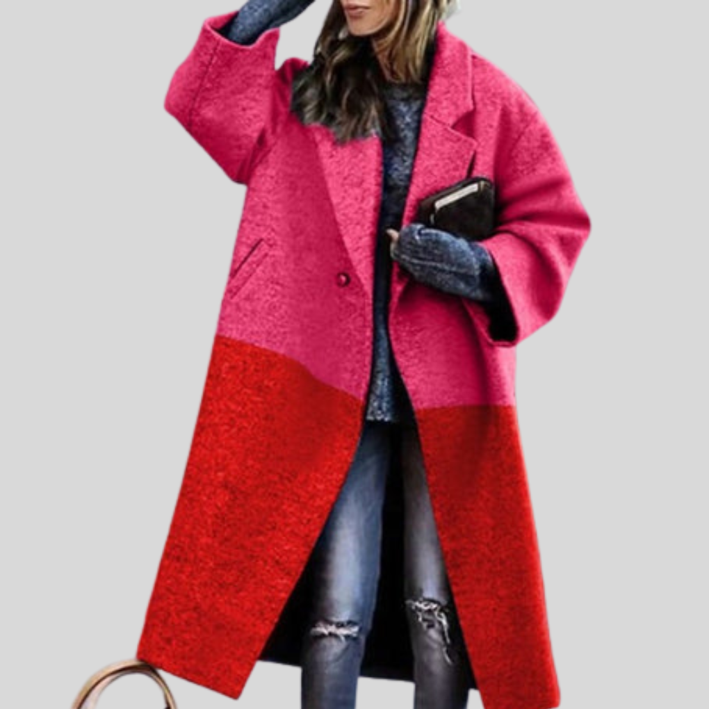Cappotto invernale lungo da donna