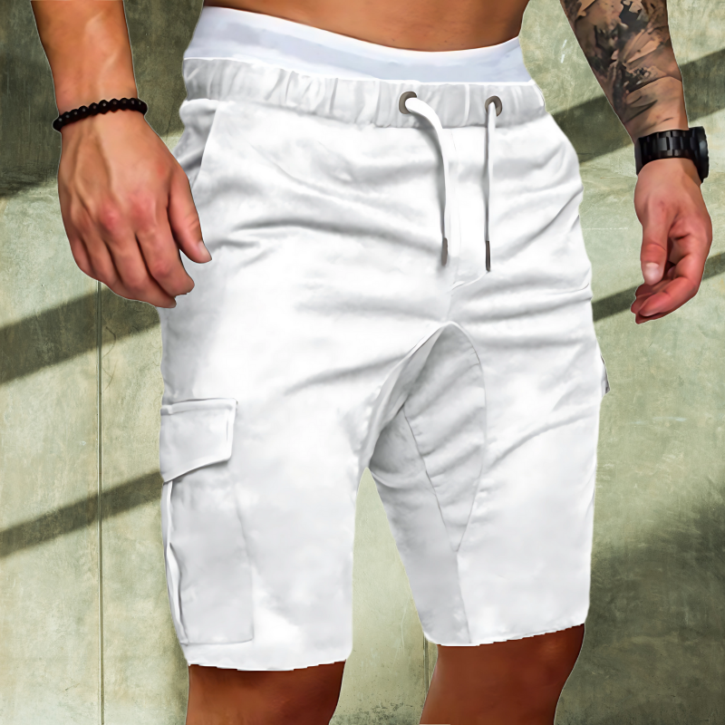 Pantaloncini cargo da uomo alla moda