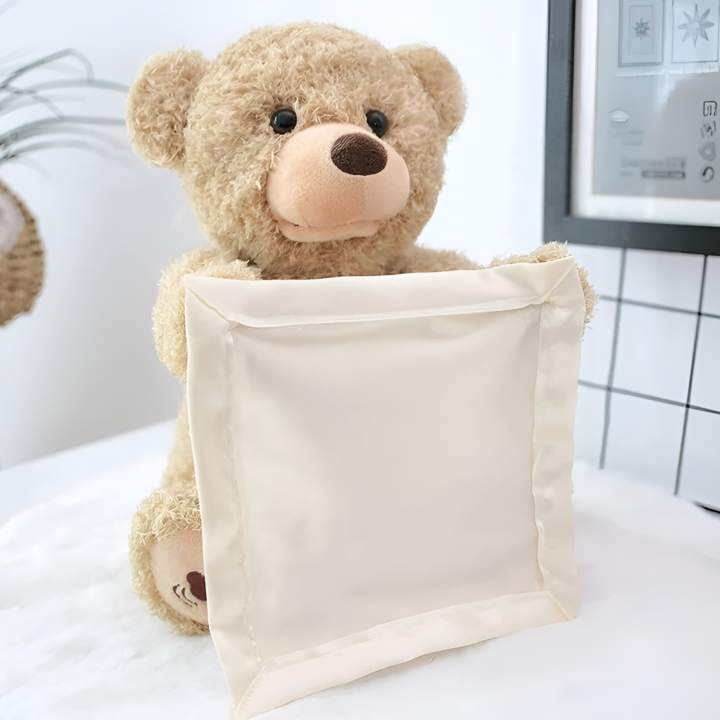 Peek-A-Boo-Teddy - Peluche Interdraft