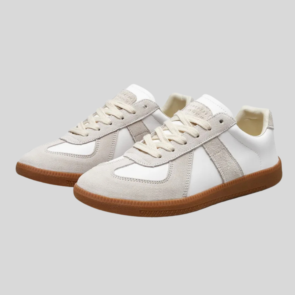 Sneakers con plateau retrò
