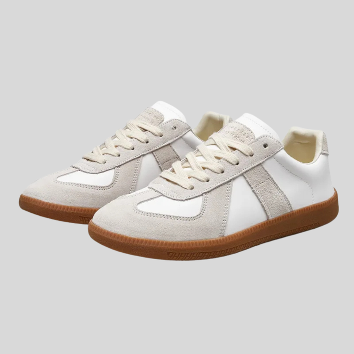 Sneakers con plateau retrò