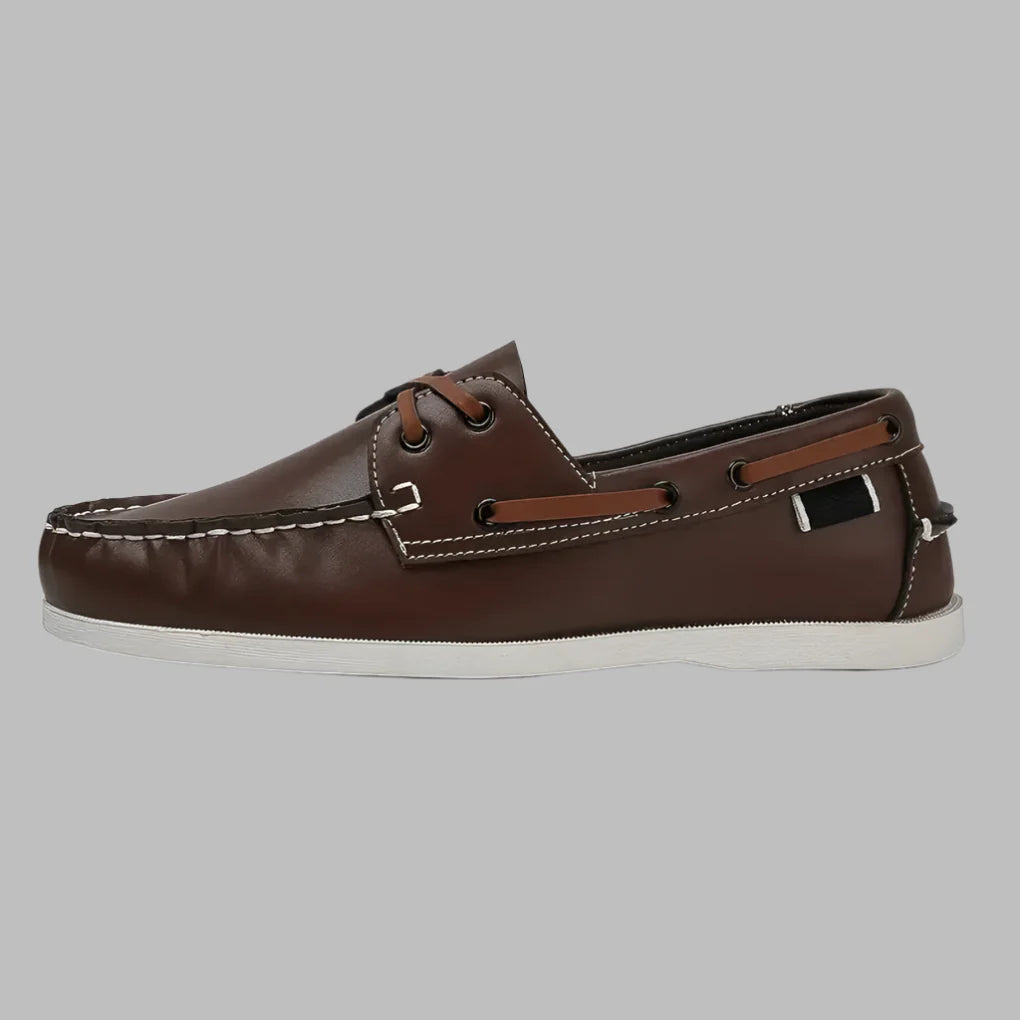 Stivali vintage retrò con lacci da uomo