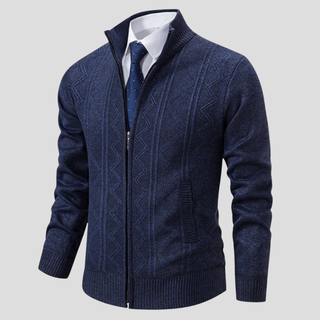 Cardigan in maglia da uomo