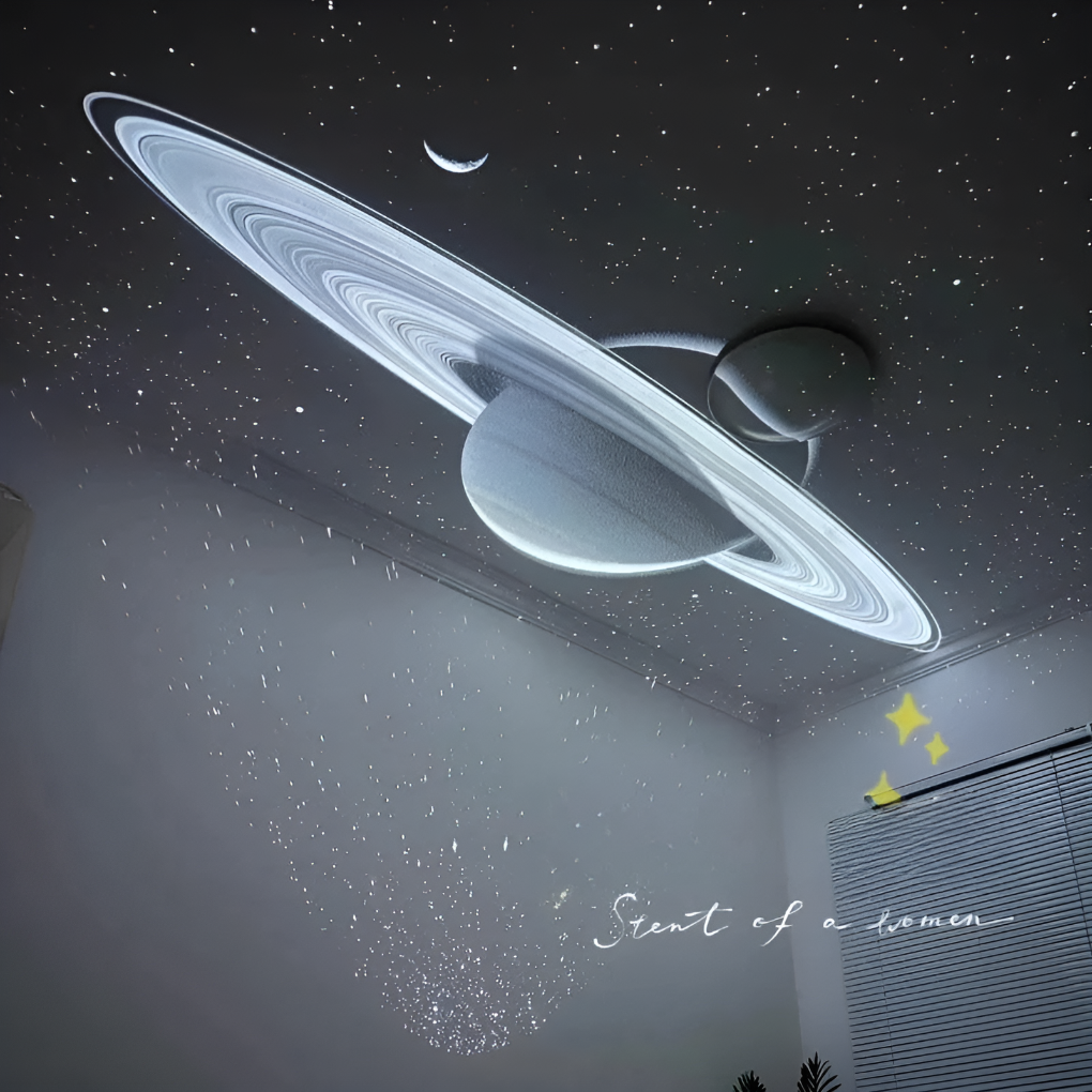 Proiettore di galassie con effetti planetari