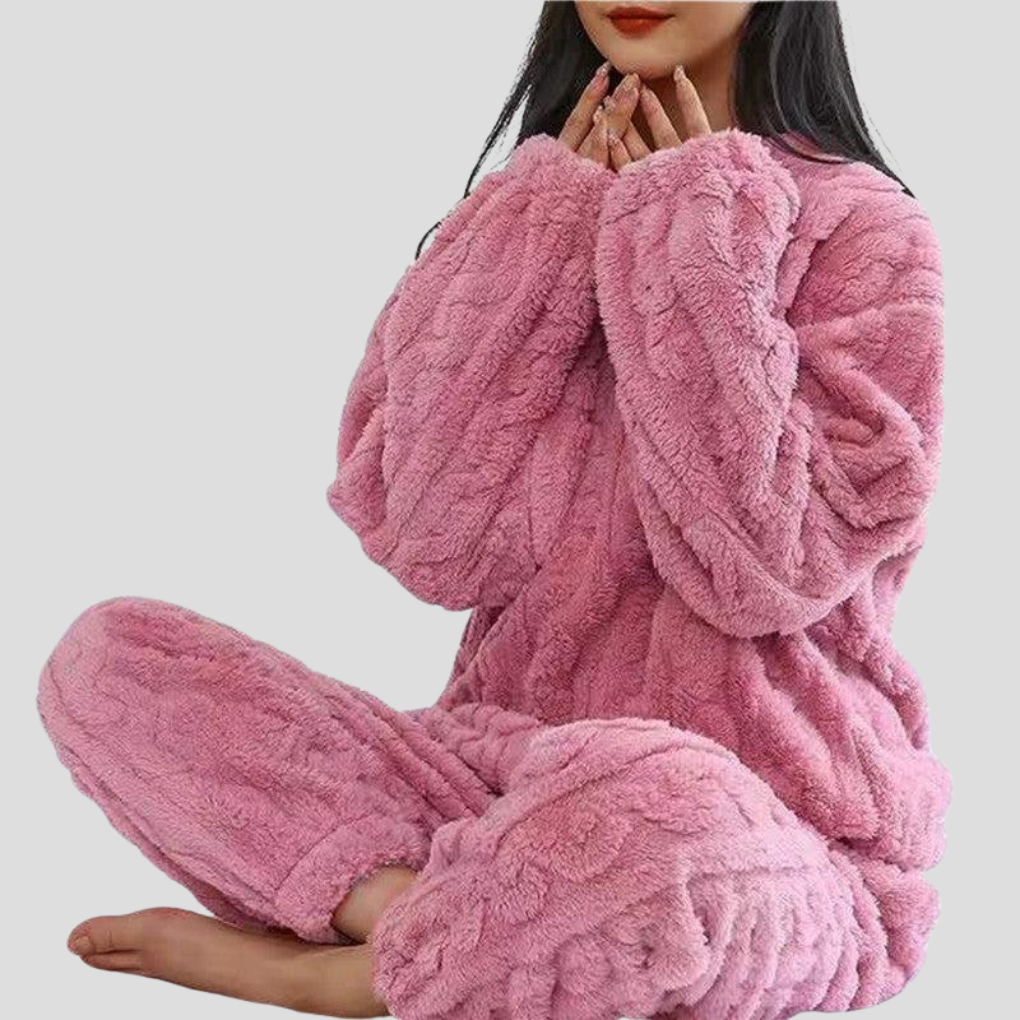 Pigiama in pile da donna
