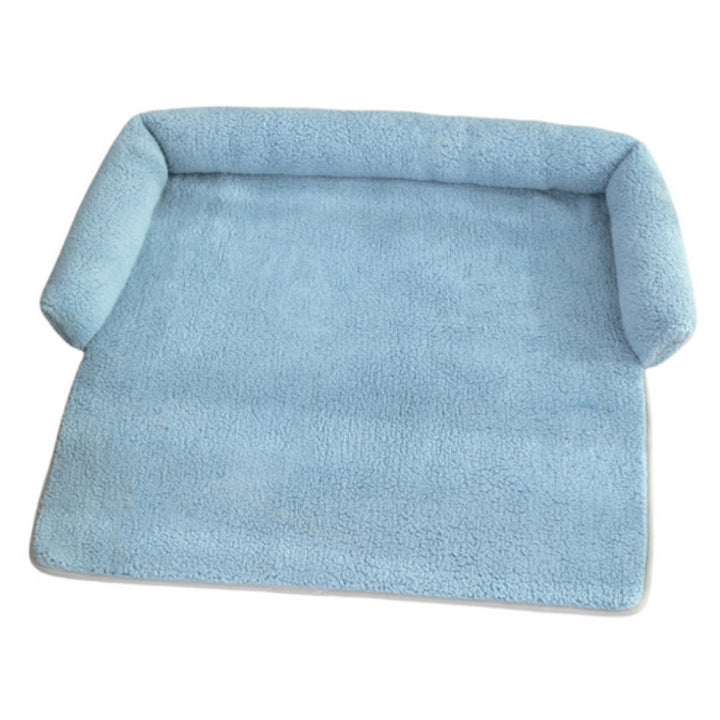 Coperta antiscivolo per letto per cani con cuscino per il collo