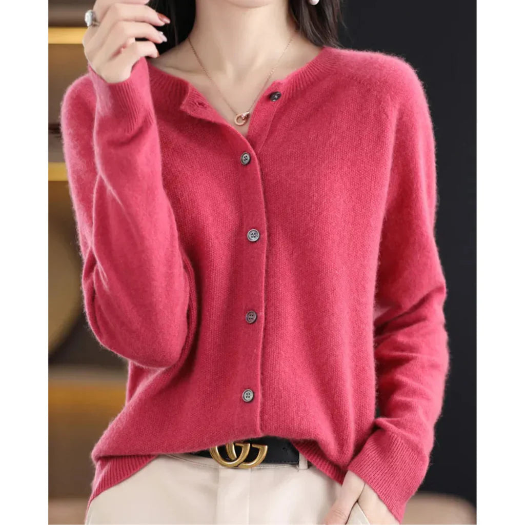 Elara - Cardigan in Lana per Donna