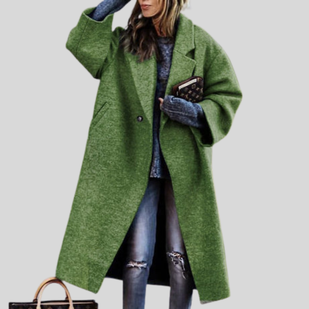 Cappotto invernale lungo da donna