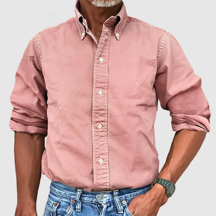 Camicia classica a maniche lunghe da uomo