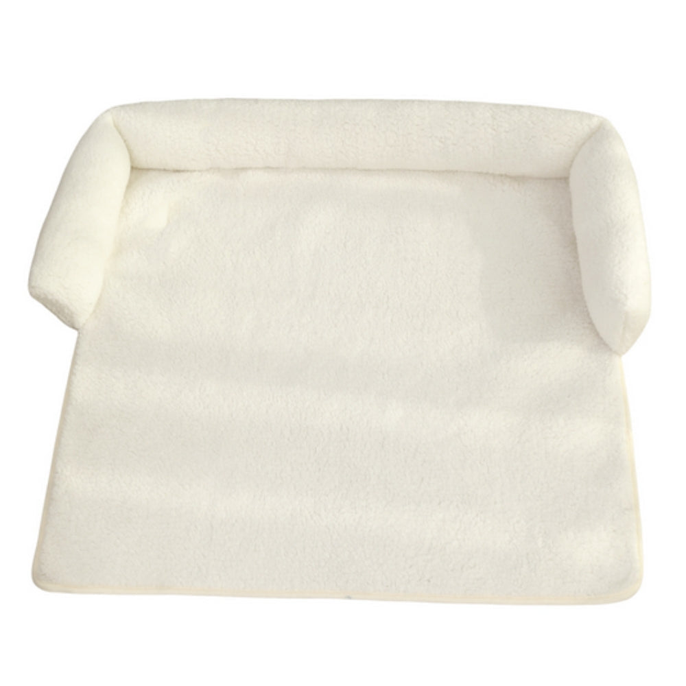Coperta antiscivolo per letto per cani con cuscino per il collo