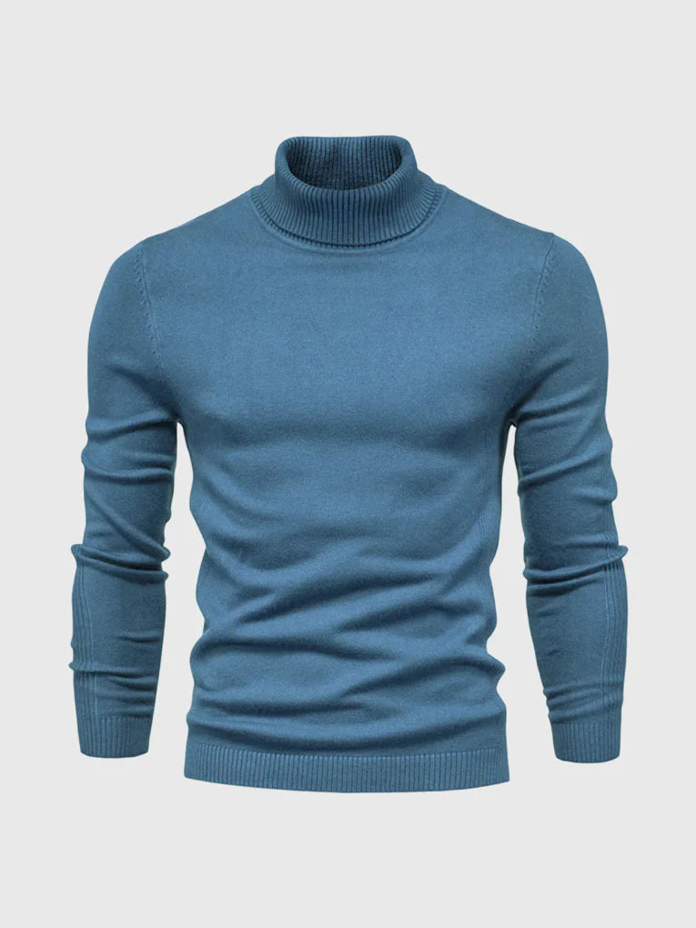 Maglione a collo alto da uomo