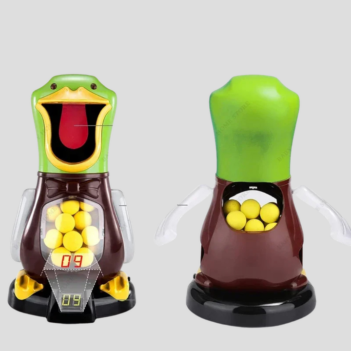 Gioco Soft Bullet ad aria compressa con paperella che cammina e luci