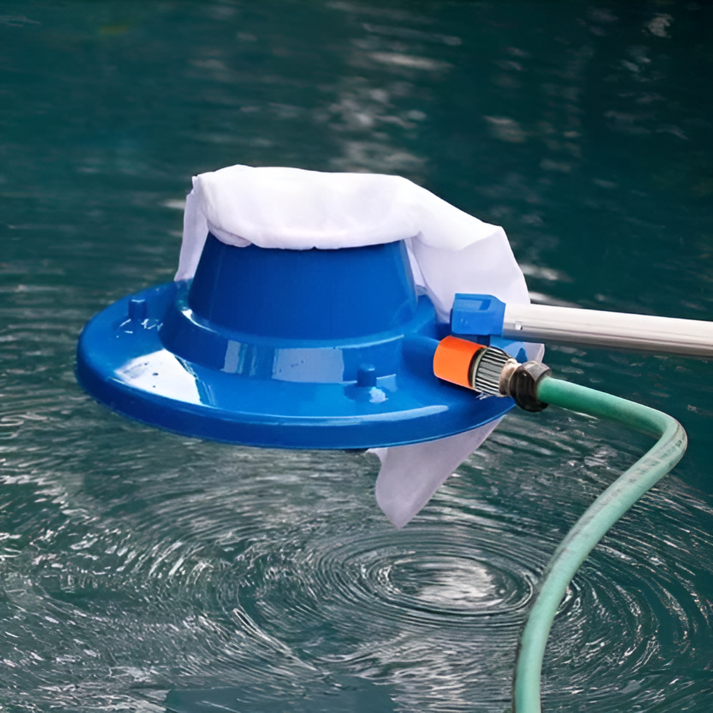 Pulitore a getto d'aria manuale per piscine
