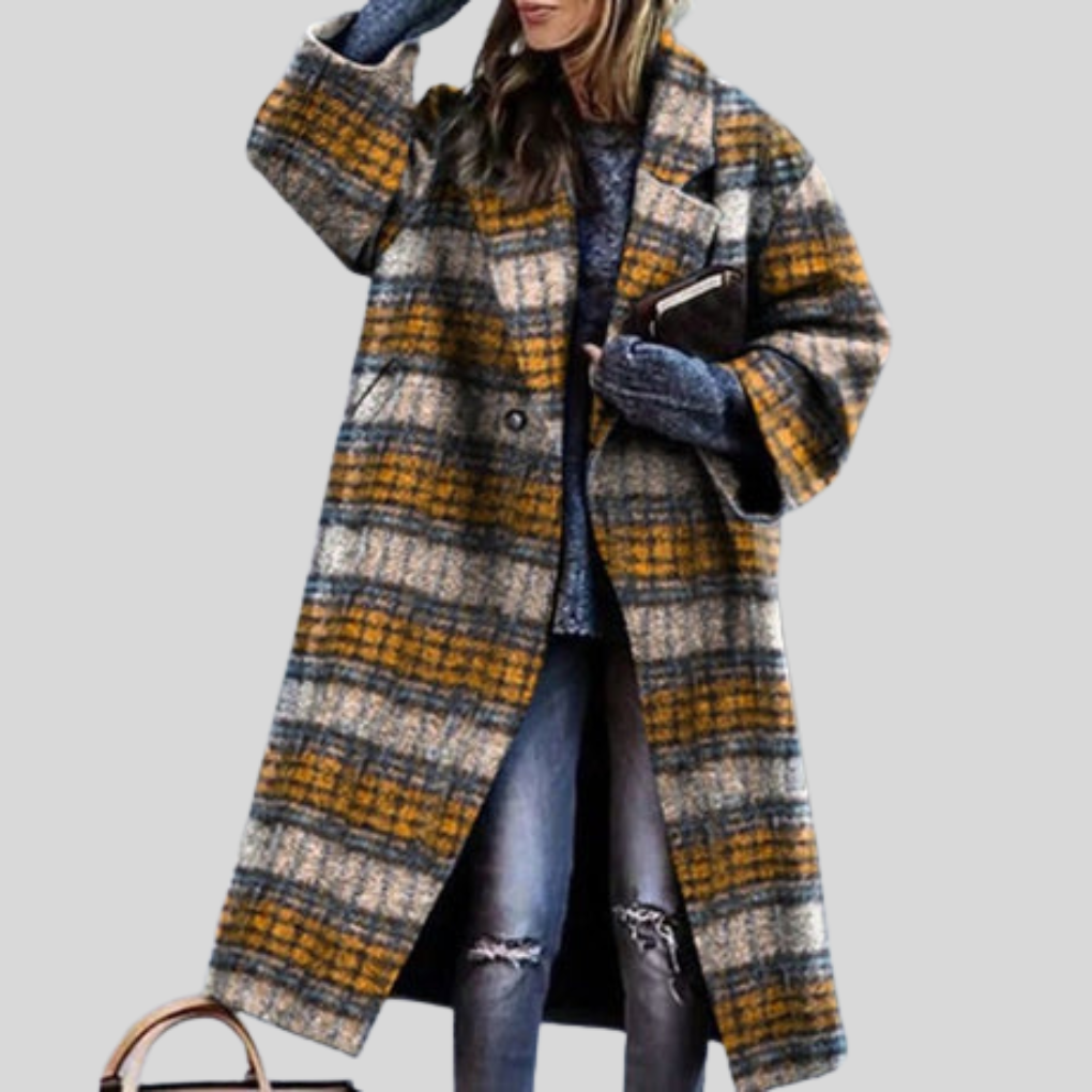 Cappotto invernale lungo da donna