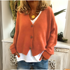 Cardigan da donna in maglia morbida e vestibilità rilassata